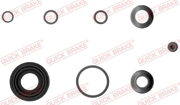 Stabdžių apkabos remonto komplektas QUICK BRAKE 114-0069