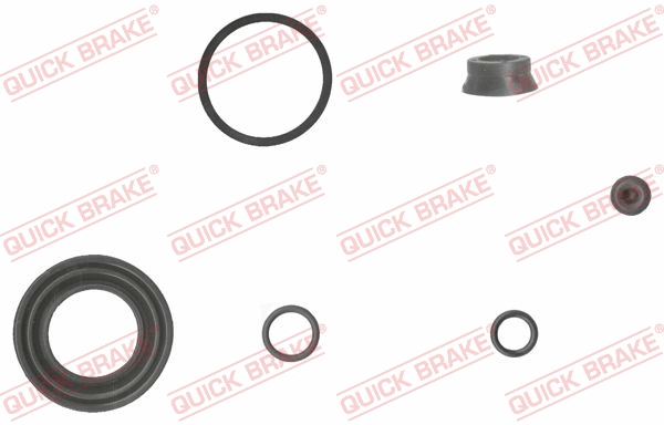 Stabdžių apkabos remonto komplektas QUICK BRAKE 114-0071