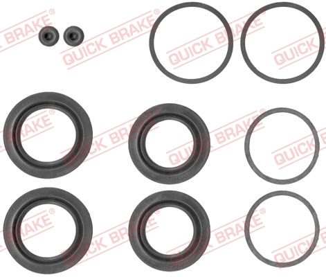 Stabdžių apkabos remonto komplektas QUICK BRAKE 114-0079