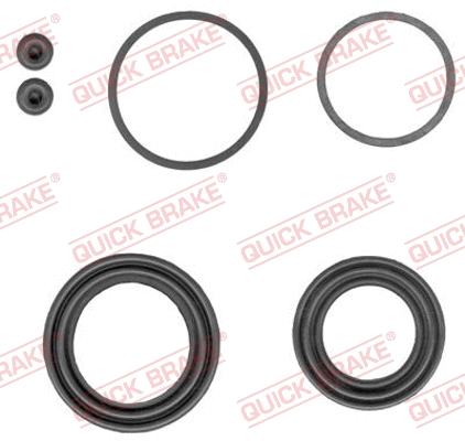 Stabdžių apkabos remonto komplektas QUICK BRAKE 114-0085