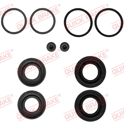 Stabdžių apkabos remonto komplektas QUICK BRAKE 114-0107