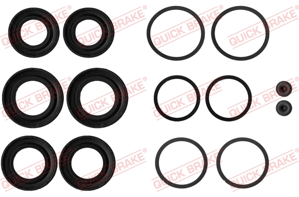 Stabdžių apkabos remonto komplektas QUICK BRAKE 114-0112