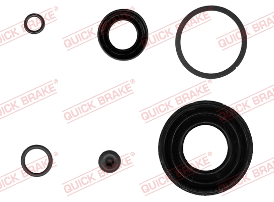 Stabdžių apkabos remonto komplektas QUICK BRAKE 114-0120