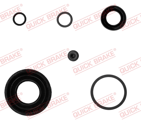 Stabdžių apkabos remonto komplektas QUICK BRAKE 114-0123