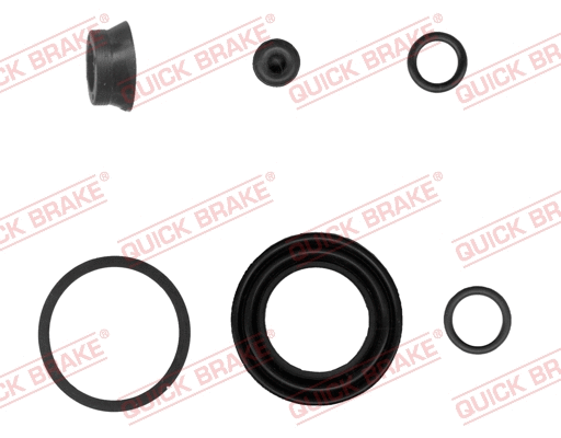 Stabdžių apkabos remonto komplektas QUICK BRAKE 114-0125