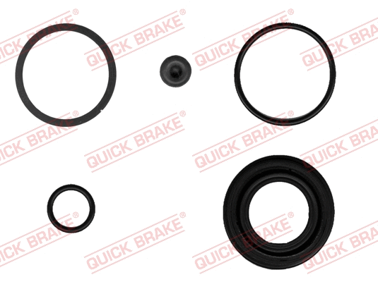 Stabdžių apkabos remonto komplektas QUICK BRAKE 114-0126