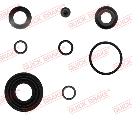 Stabdžių apkabos remonto komplektas QUICK BRAKE 114-0133