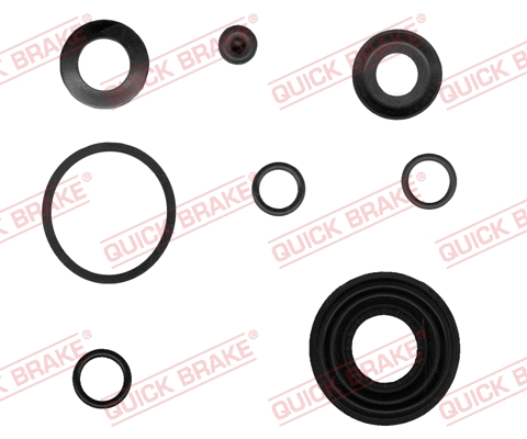 Stabdžių apkabos remonto komplektas QUICK BRAKE 114-0147