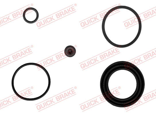 Stabdžių apkabos remonto komplektas QUICK BRAKE 114-0158
