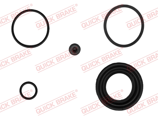 Stabdžių apkabos remonto komplektas QUICK BRAKE 114-0159