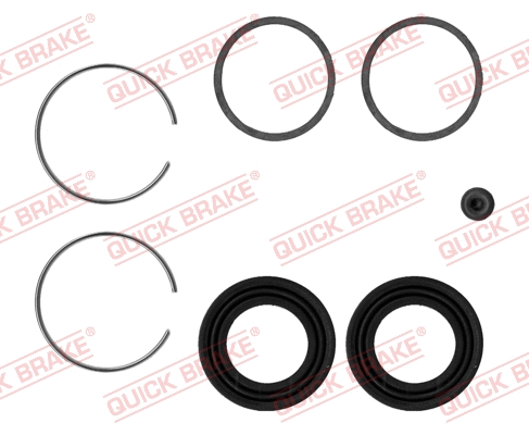 Stabdžių apkabos remonto komplektas QUICK BRAKE 114-0162