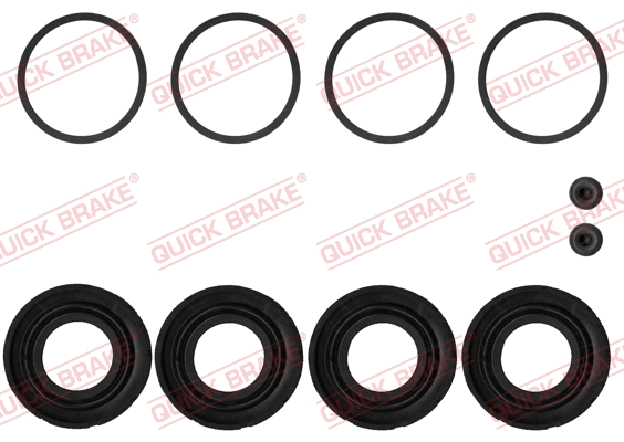 Stabdžių apkabos remonto komplektas QUICK BRAKE 114-0178