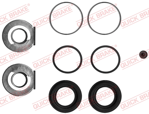 Stabdžių apkabos remonto komplektas QUICK BRAKE 114-0180X