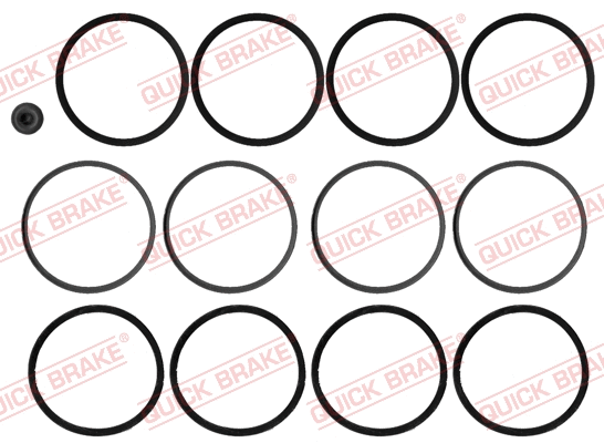Stabdžių apkabos remonto komplektas QUICK BRAKE 114-0197