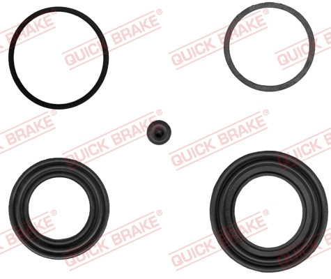 Stabdžių apkabos remonto komplektas QUICK BRAKE 114-0203
