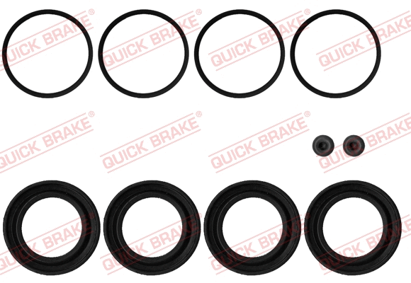 Stabdžių apkabos remonto komplektas QUICK BRAKE 114-0213