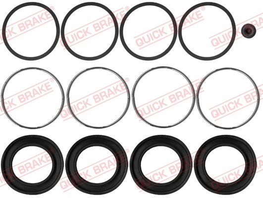 Stabdžių apkabos remonto komplektas QUICK BRAKE 114-0274