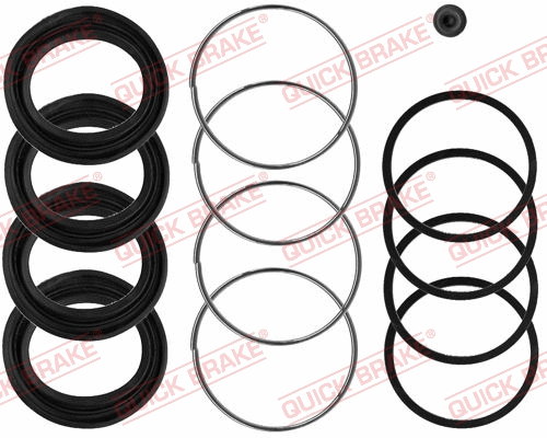 Stabdžių apkabos remonto komplektas QUICK BRAKE 114-0278
