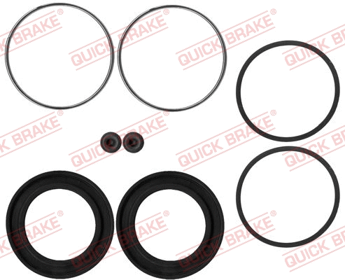 Stabdžių apkabos remonto komplektas QUICK BRAKE 114-0279