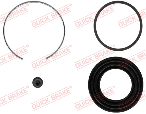 Stabdžių apkabos remonto komplektas QUICK BRAKE 114-0283