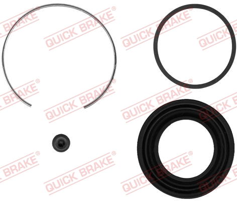 Stabdžių apkabos remonto komplektas QUICK BRAKE 114-0292