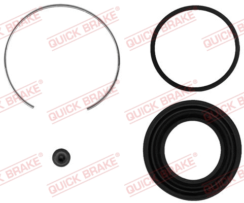 Stabdžių apkabos remonto komplektas QUICK BRAKE 114-0293