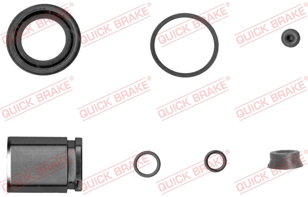 Stabdžių apkabos remonto komplektas QUICK BRAKE 114-5006