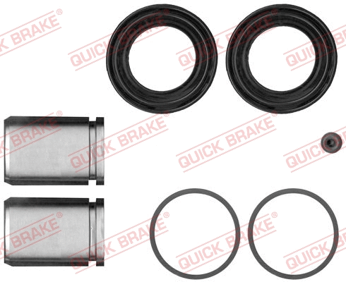 Stabdžių apkabos remonto komplektas QUICK BRAKE 114-5007