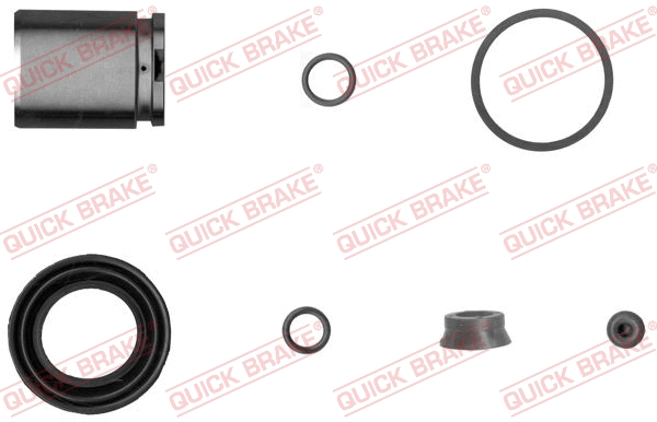 Stabdžių apkabos remonto komplektas QUICK BRAKE 114-5016
