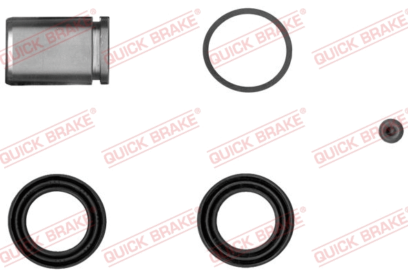 Stabdžių apkabos remonto komplektas QUICK BRAKE 114-5017