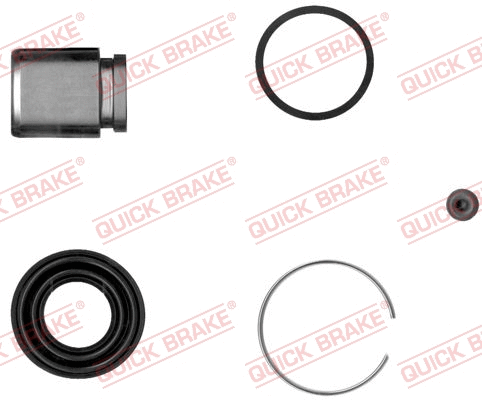 Stabdžių apkabos remonto komplektas QUICK BRAKE 114-5024