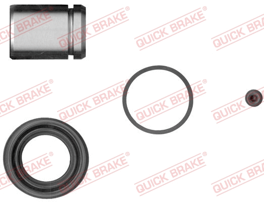 Stabdžių apkabos remonto komplektas QUICK BRAKE 114-5033