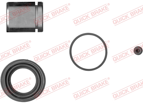 Stabdžių apkabos remonto komplektas QUICK BRAKE 114-5034