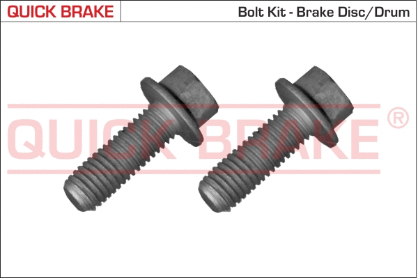 Stabdžių disko varžtų komplektas QUICK BRAKE 11558XK