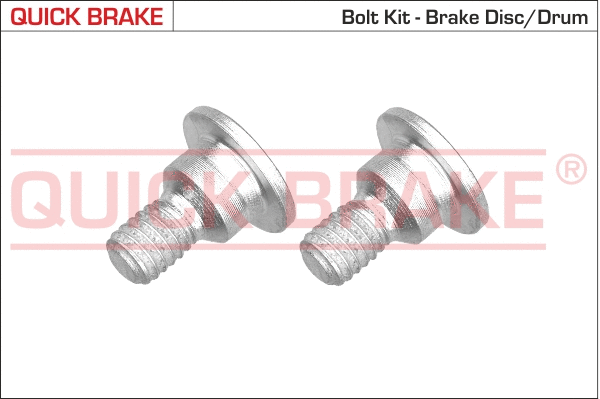Stabdžių disko varžtų komplektas QUICK BRAKE 11660K