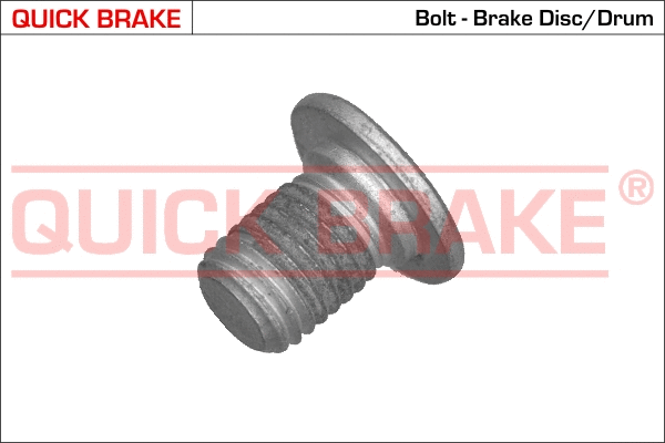 Stabdžių disko varžtas QUICK BRAKE 11661