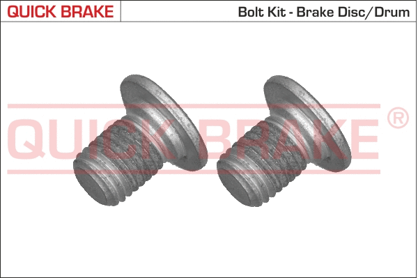 Stabdžių disko varžtų komplektas QUICK BRAKE 11661K