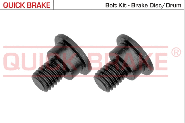 Stabdžių disko varžtų komplektas QUICK BRAKE 11662K