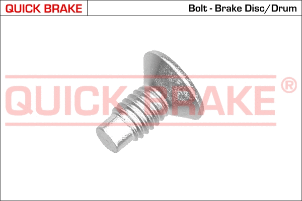 Stabdžių disko varžtas QUICK BRAKE 11663