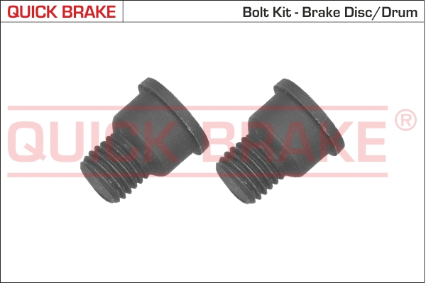 Stabdžių disko varžtų komplektas QUICK BRAKE 11664K