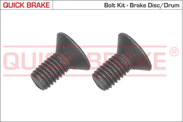 Stabdžių disko varžtų komplektas QUICK BRAKE 11665K