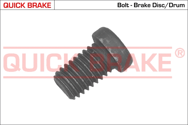 Stabdžių disko varžtas QUICK BRAKE 11668