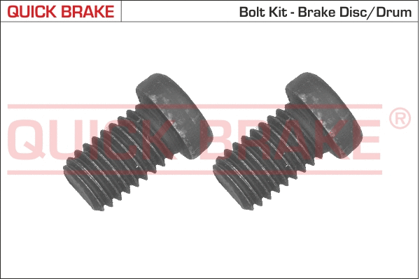 Stabdžių disko varžtų komplektas QUICK BRAKE 11668K