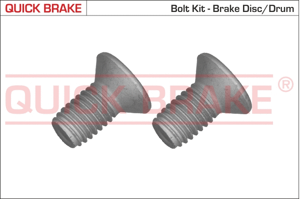 Stabdžių disko varžtų komplektas QUICK BRAKE 11670K