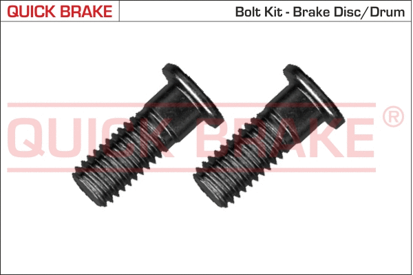 Stabdžių disko varžtų komplektas QUICK BRAKE 11675K