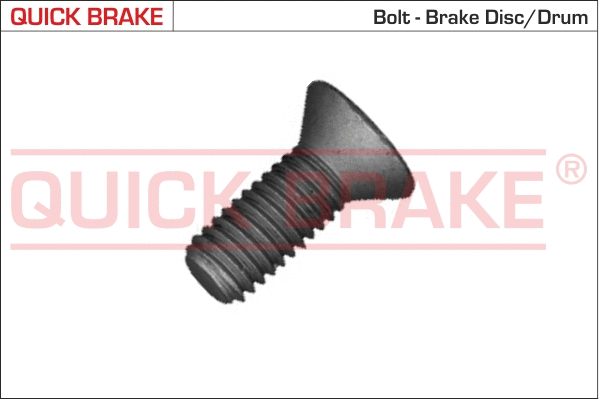 Stabdžių disko varžtas QUICK BRAKE 11676