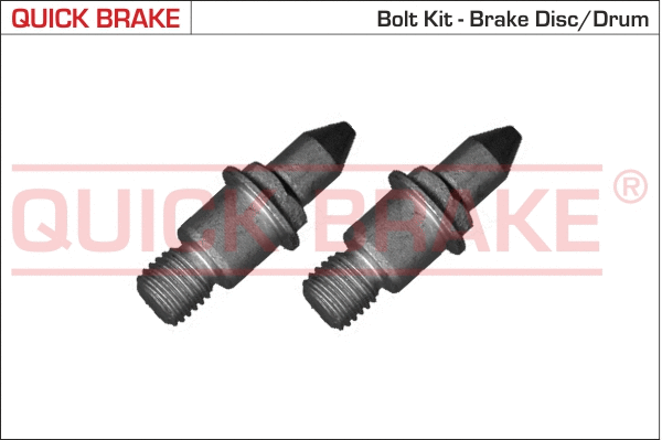 Stabdžių disko varžtų komplektas QUICK BRAKE 11677K
