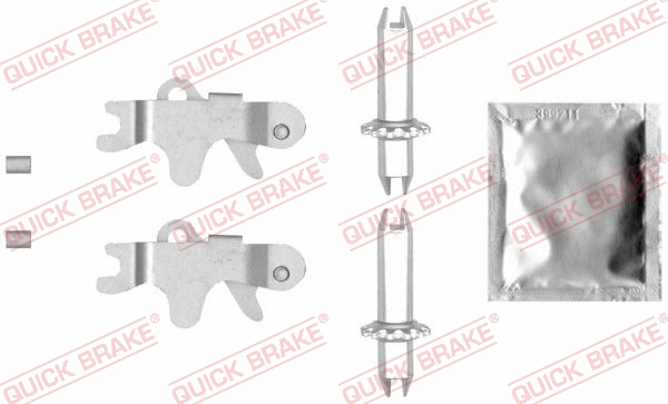 Skėtiklio remonto komplektas QUICK BRAKE 120 53 017