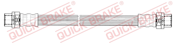 Stabdžių žarnelė QUICK BRAKE 25.022