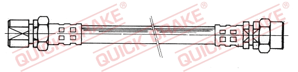 Stabdžių žarnelė QUICK BRAKE 26.001